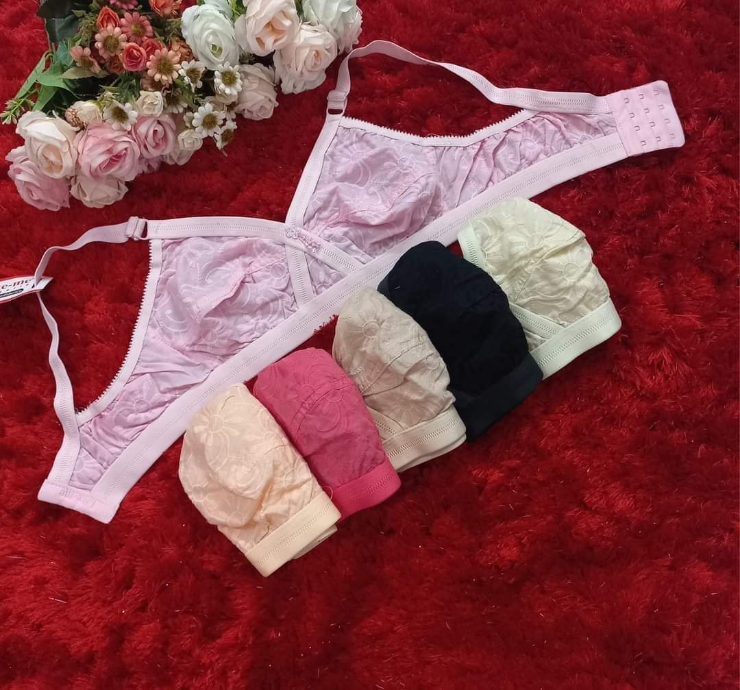 4Pcs Like Me Cotton Bra