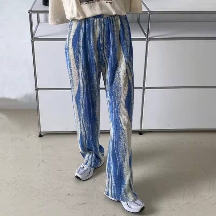 Casual Loose Pant For Women Blue - Image 1