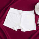 Seamless Women Ice Silk Mid Waist Breathable Boxer Shorts - Image 8